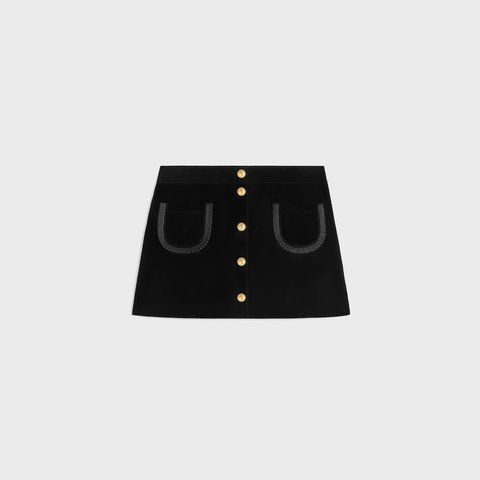 Celine mini skirt IN SUEDE