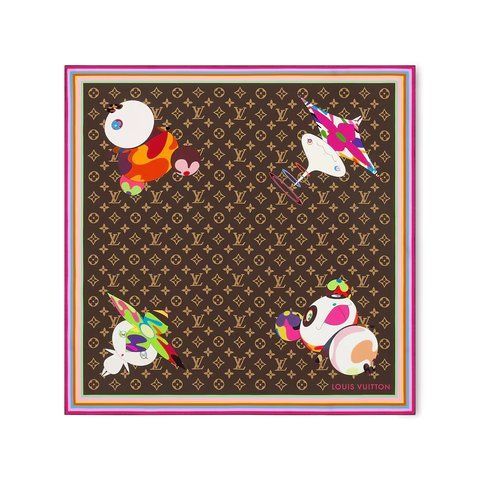 Louis Vuitton LV x TM Monogram Superflat Characters Square 2225 фото