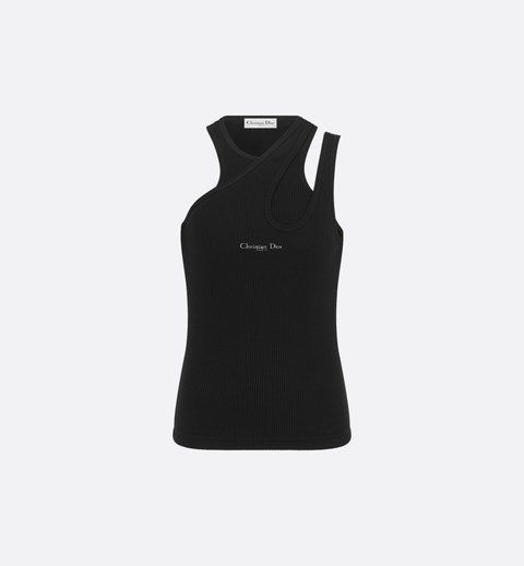 Dior Asymmetric Tank Top