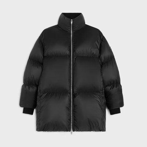 Celine long puffer jacket IN light nylon 5331 фото