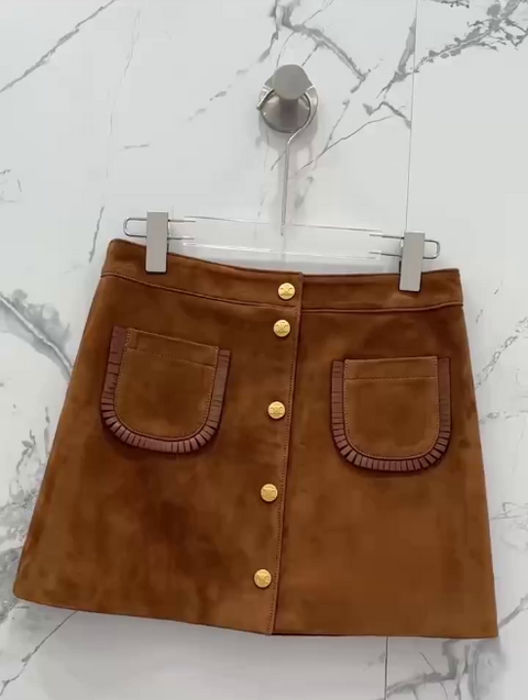 Celine mini skirt IN SUEDE