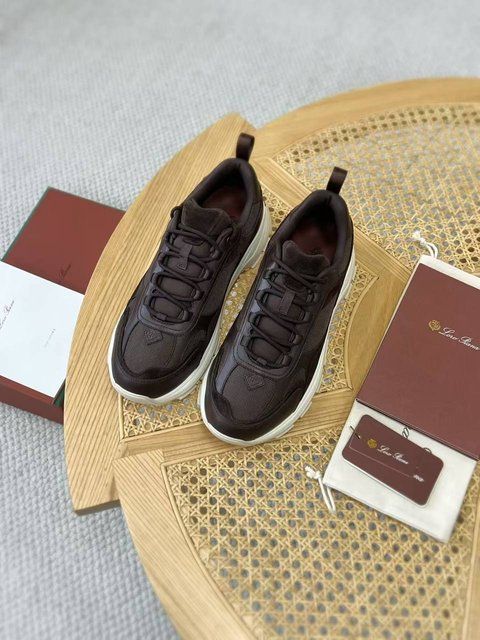 Loro Piana Cairn Walk Sneaker Microfibre