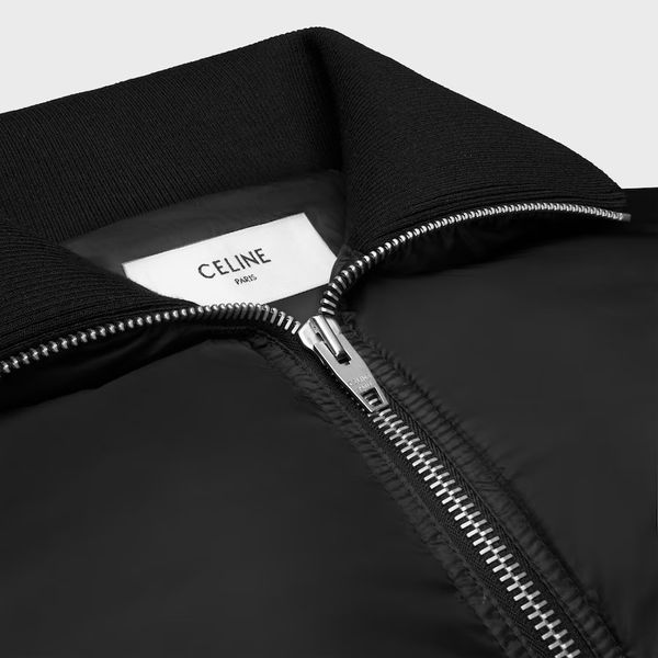 Celine long puffer jacket IN light nylon 5331 фото