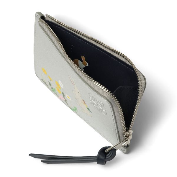 Loewe x Suna Fujita Bunny Anagram leather cardholder