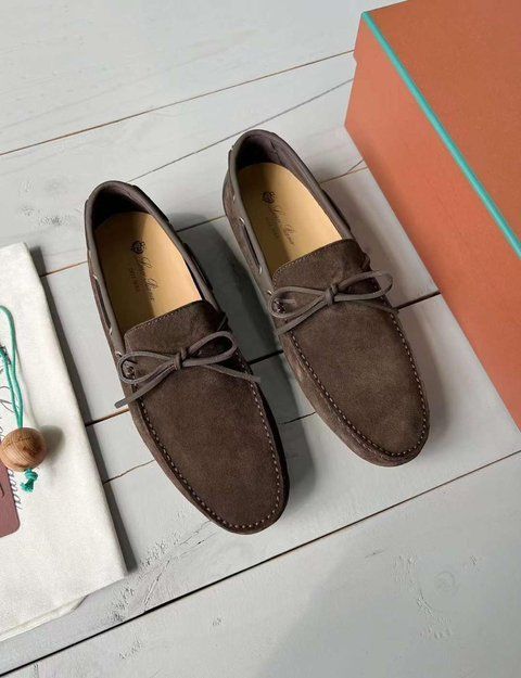 Loro Piana Dot Sole Walk Loafer Ox Leather