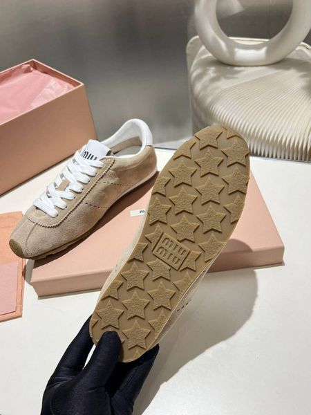 Miu Miu Suede Sneakers