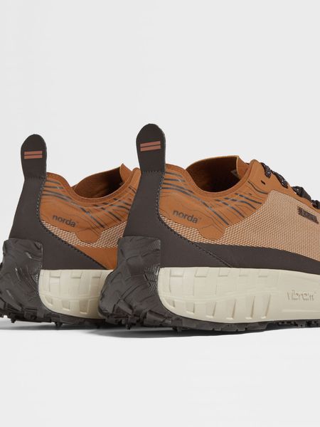 ZEGNA x norda&trade; 001 Dark Foliage Technical Fabric Sneakers