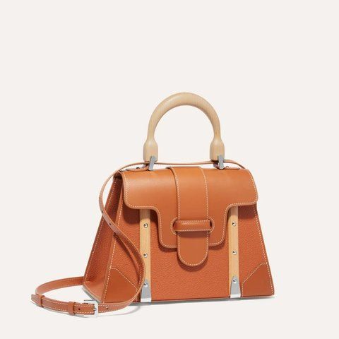 Goyard Saigon PM Smooth Leather Bag 2180 фото