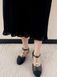 CHANEL Leather Charm Flats 3285 фото 2