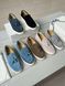 Loafers on a white sole
