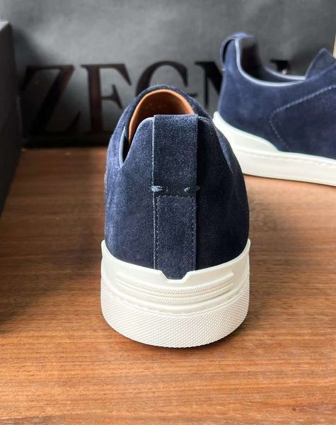 Zegna suede sneakers