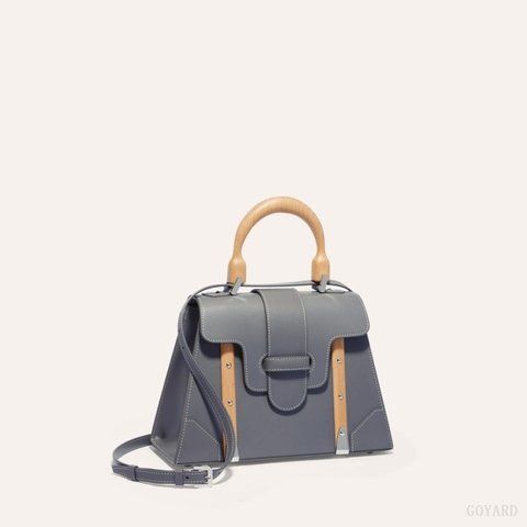 Goyard Saigon PM Smooth Leather Bag 2181 фото