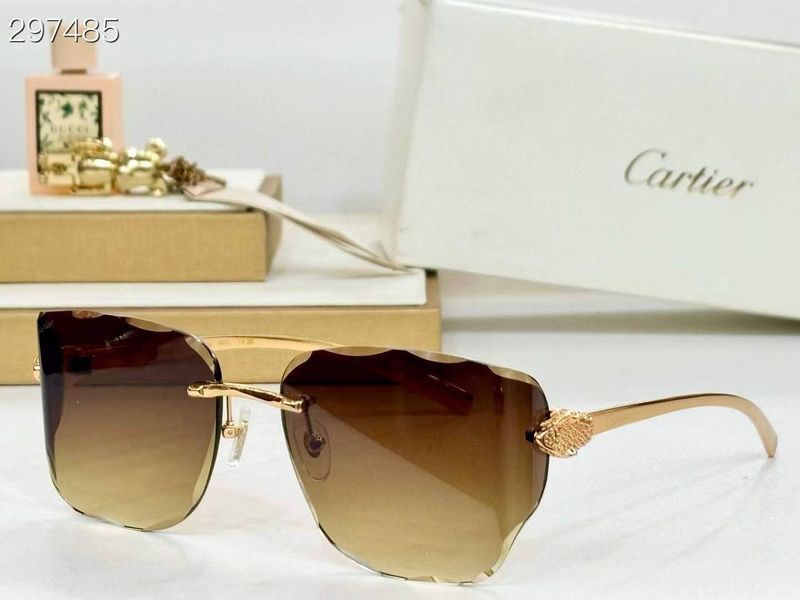 Сонцезахисні окуляри Cartier 909 фото
