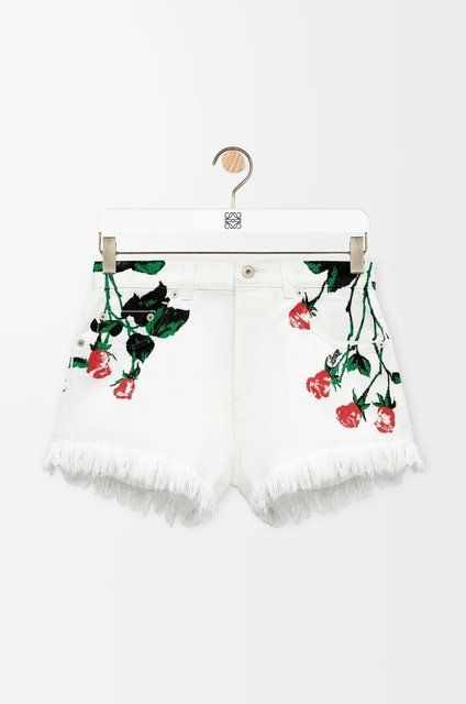 Loewe Shorts in denim 2132 фото