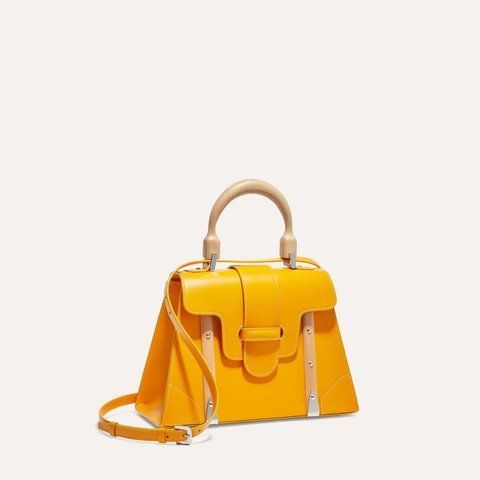 Goyard Saigon PM Smooth Leather Bag 2182 фото