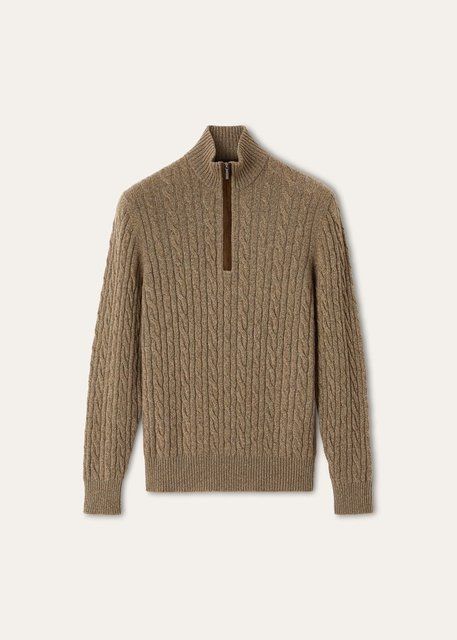 Loro Piana Treccia Jumper Baby Cashmere