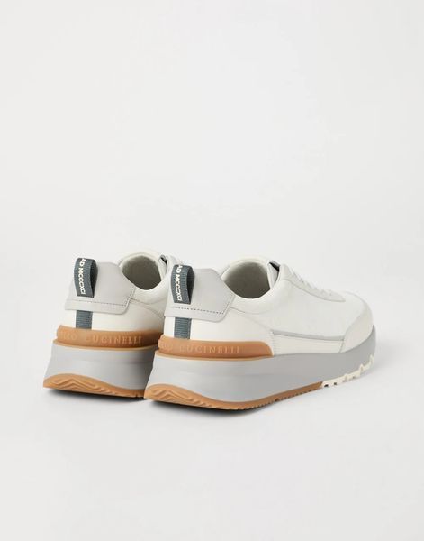 Brunello Cucinelli panelled low-top sneakers
