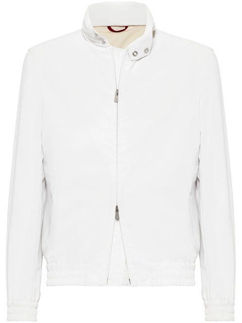 Brunello Cucinelli Cotton canvas bomber jacket