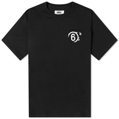 MM6 Maison Margiela Chest Logo T-Shirt 3687 фото