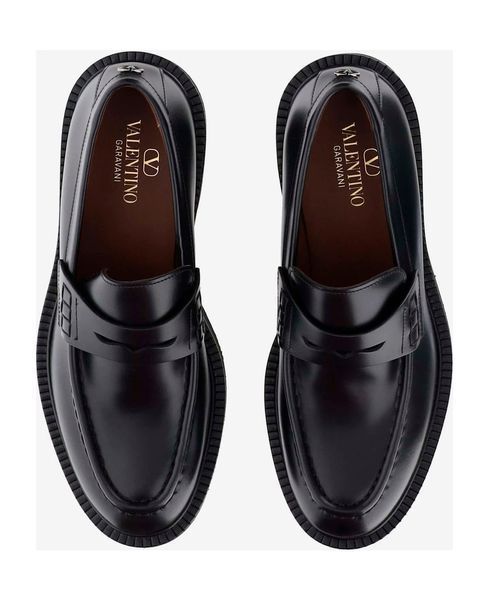 Valentino Garavani Leather Loafers