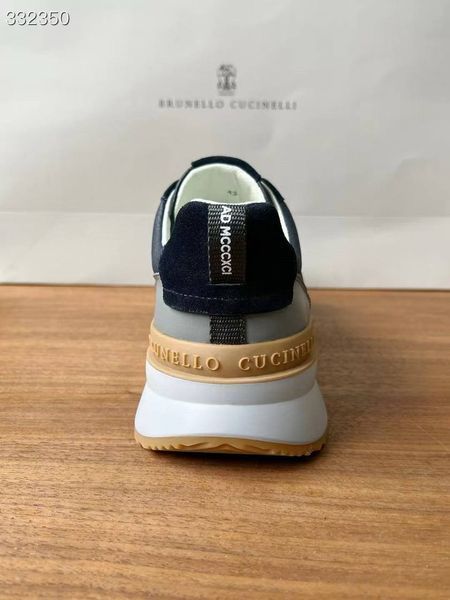 Brunello Cucinelli panelled low-top sneakers