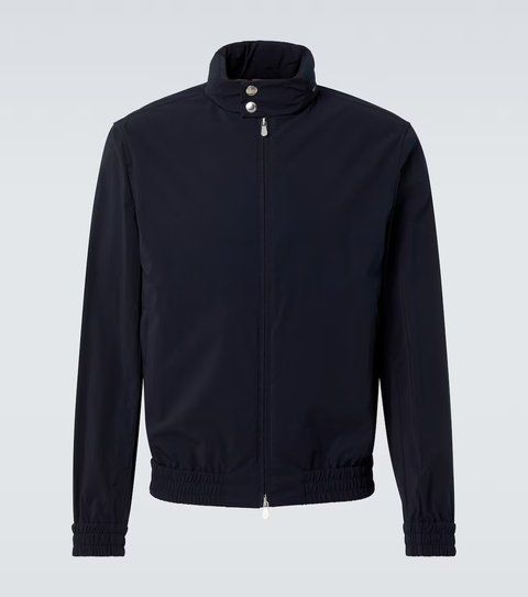 Brunello Cucinelli Cotton canvas bomber jacket