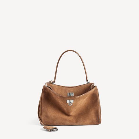 Balenciaga Rodeo Handbag Small suede 5245 фото