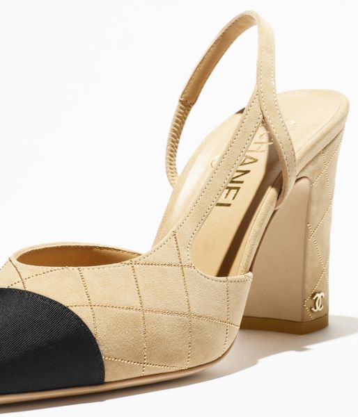 Chanel Sandals Suede Goatskin & Grosgrain 2996 фото