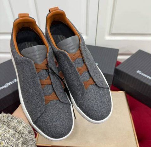 Zegna Triple Stitch Sneakers