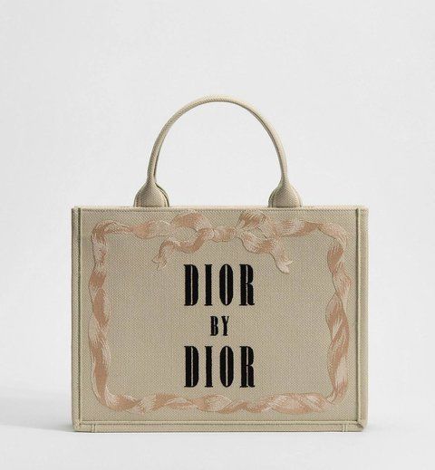 Meduim Dior Book Tote with Strap