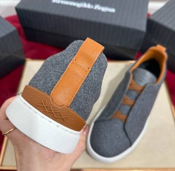 Zegna Triple Stitch Sneakers