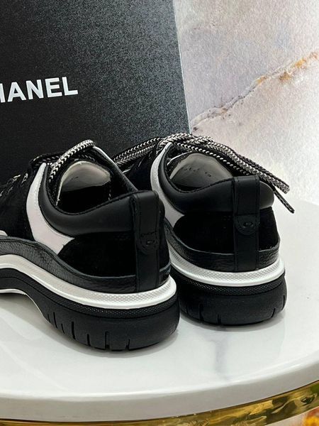 Chanel Quilted Calfskin Sneakers
