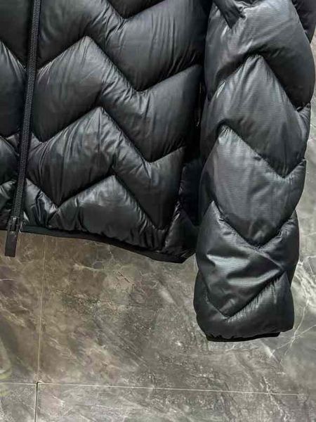 Куртка чоловіча чорна Moncler 582 фото