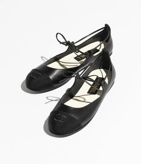 Chanel Mary janes Lambskin & grosgrain 3048 фото