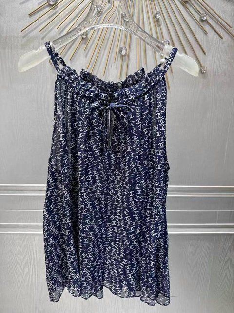 Top Printed Silk Muslin