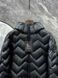 Куртка чоловіча чорна Moncler 582 фото 2