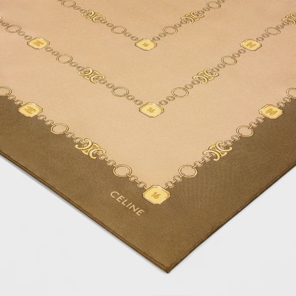 Celine square in arc de triomphe silk twill 2242 фото