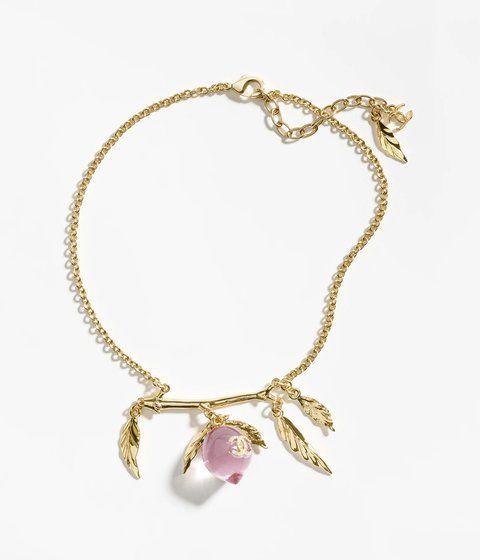 Chanel Necklace Metal, Resin & Diamant&eacute;s 4248 фото