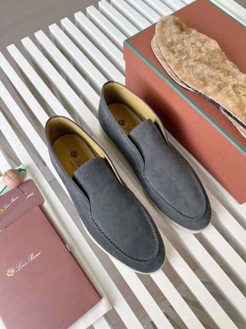 Loro Piana Open Walk Ankle Boot  Suede