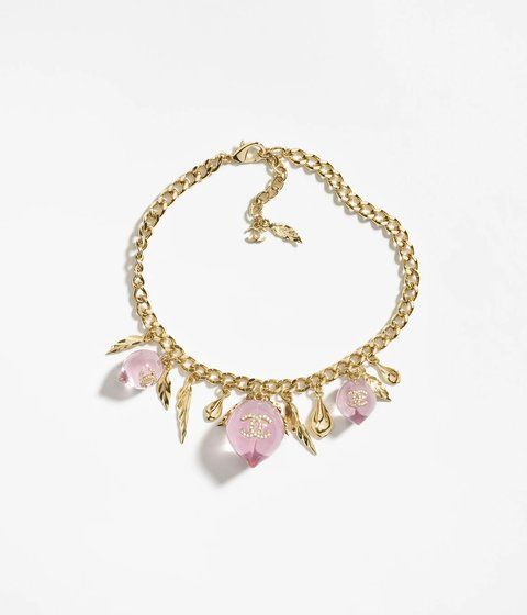 Chanel Necklace Metal, Resin & Diamant&eacute;s 4249 фото