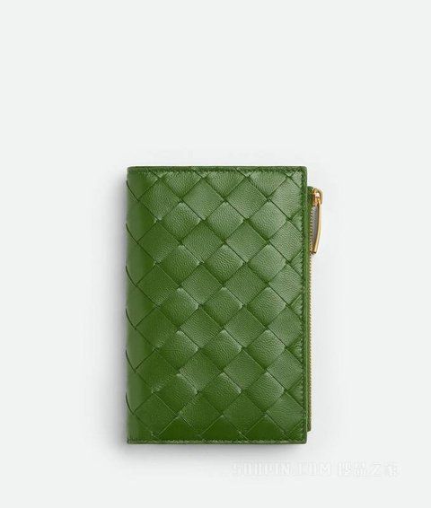 Bottega Veneta Medium Bi-Fold Zip Wallet  6050 фото